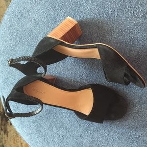 Soludos Suede Heels Sz 10